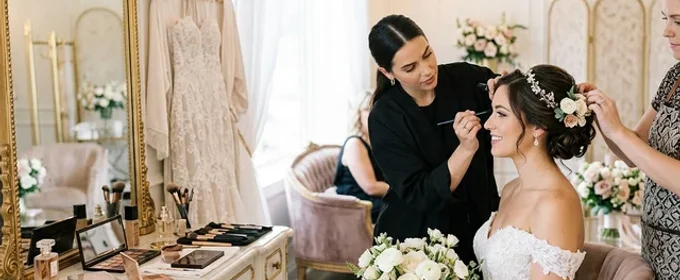 Maquillaje y peinado novias a domicilio en Madrid sin desplazamientos ni estres