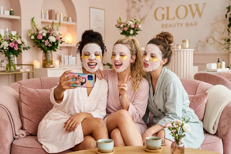 Mascarilla Facial Glow y Parches de Oro en Cabina Madrid