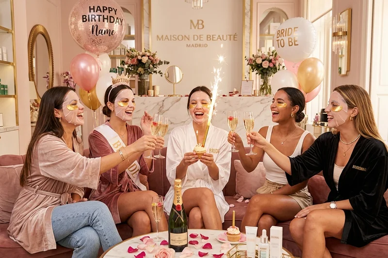 Salón Exclusivo y Sesión de Fotos en Fiesta de Belleza Madrid