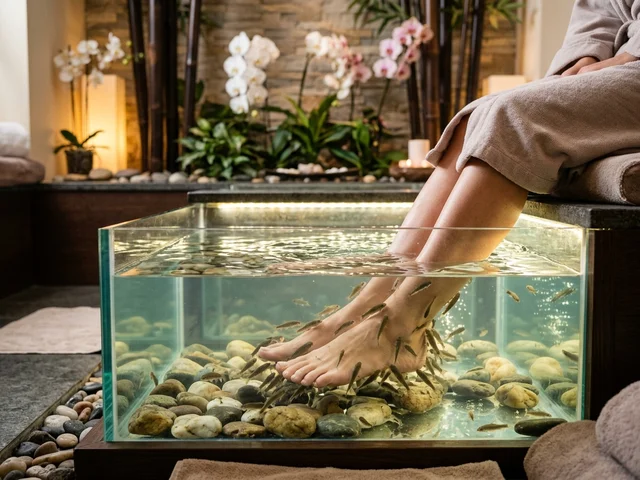 Exfoliación 100% biológica con peces Garra Rufa en Bienestar Chic Madrid