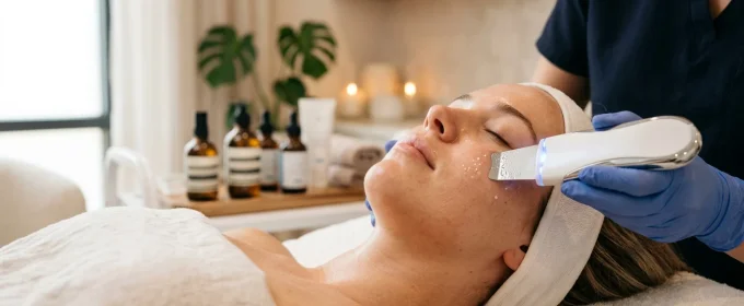 higiene facial profunda Madrid con punta de diamante y extraccion manual aseptica