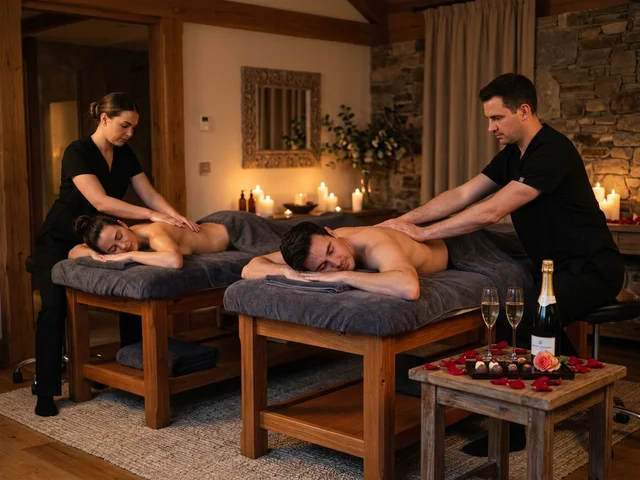 Masaje en Pareja en Cabina Doble Romántica Bienestar Chic